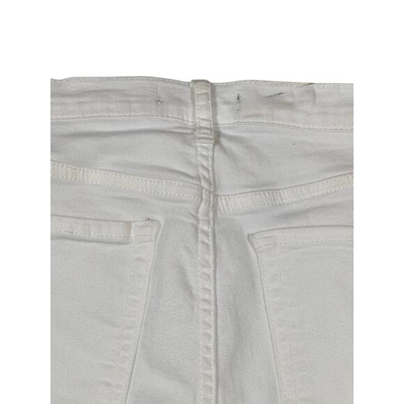 Free People White Distressed Skinny Jeans – Size 30 - Picture 8 of 8